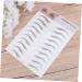 NOLITOY 2pcs Hair-like Women Tool Stickers Transfer for Type Artificial Black Imitation Men Eyebrow 20.50X15.00X0.20CM Black - Buy Online on GoSupps.com