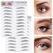 2pi ces Sourcils Artificiels Autocollants Transfert pour Sourcils Naturels Imitation Poils pour Hommes Femmes Type Noir - Buy Online on GoSupps.com