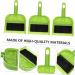 Solustre 6-Sentence Besser Kehrschaufel Set - Multifunctional Cleaning Tools for Cars & Desktops | Antistatic Brush & Broom | Small Plastic Set (Random Color) | International Shipping - Buy Online on GoSupps.com