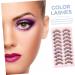 Beaupretty 10 Pairs Dd Volume False Eyelashes Colored Eyelash Cosmetic Eyelashes Eyelash for Makeup 25 Mm Lashes False Eyelashes Natural Look False Lashes Fluffy Miss Dense Set - Buy Online on GoSupps.com