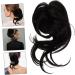 minkissy Wig Fake Hair High Temperature Wire Extension Brown Black 22x10cm As Shown - Buy Online on GoSupps.com
