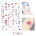 Gireatick 120pcs Temporary Tattoos Butterfly Flower Stickers for Body Art - Colorful Watercolor Rose Peony Peach Blossoms Fake Tattoos for Women - Buy Online on GoSupps.com