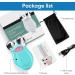 Microcurrent Face & Neck Massager for Wrinkle Reduction and Skin Tightening - Intelligent Facial Device for Contoured Beauty - Blue - Buy Online on GoSupps.com