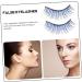 Gogogmee 5 Pairs False Eyelashes Fake Lashes Colored Eyelashes Soft Thick Lashes Soft Light Fake Lash Blue Lashes Rhinestone Eyelashes Cosplay Lashes Fake Eyelashes Fiber - Buy Online on GoSupps.com