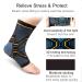 Buy Copper Infused Ankle Braces - Compression Sleeves for Sports Protection & Fasciitis Relief - Unisex Medium Size - Buy Online on GoSupps.com