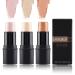 CCbeauty Face Highlighter Makeup Sticks Cream Contour Stick Makeup Highlight Stick Long Lasting Shimmer Contour Cosmetics Set (3 Colors)