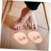 Healeved Hallux Valgus Corrector Pad Set - 8 Pcs Toe Protectors, Splint, Separator | Lightweight & Comfortable Design | Foot Care for Bunions, Hammer Toes - 2 Pairs Light Brown - Buy Online on GoSupps.com