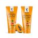 NUTRIGLOW Naturals Papaya Face Wash-100gm Papaya Body Lotion-150 ml