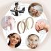 3 Pieces Wide Headbands for Women Hair Bands for Women Soft Padded Hairband Ladies Headbands Fashion No Slip Headband Hair Accessories for Women Girls Indoor Outdoor (Beige White Brown) - Buy Online on GoSupps.com