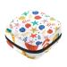 Starfish Seashell Pattern Sanitary Napkin Storage Bag Portable Period Kit Bag Pad Pouches for Period Menstrual Cup Bag with Zipper Sanitary Pad Pouch for Women Teen Girls Ladies Color 5