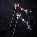 Retro Flower Hair Stick - Chinese Hanfu Style Hairpin with Pearl Tassel and Crystal Bead - Gold Hair Accessories - Buy Online on GoSupps.com