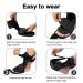 CHONGNI Plantar Fasciitis Night Splints - Adjustable Breathable Support for Plantar Fasciitis Relief and Achilles Tendonitis - Men Women (Black) - Buy Online on GoSupps.com