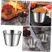 Milisten 4pcs Stainless Steel Sauce Cup Tomato Sauce Ketchup Tomato Paste I Am Willow Small Bowls Sauce Containers Dip Containers for Lunches Sauce Boxes Travel Dip Cups Hot Pot - Buy Online on GoSupps.com