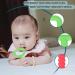 D Letter Silicone Sensory Teething Toys - Set of 2 Hand Held Teether Chew Toys for Autistic Children - Buy Online on GoSupps.com