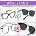 Comnico Self-Adhesive Glasses Pads Set - 16 Pairs of Silicone Nose & Ear Pads for Sunglasses & Reading Glasses - Buy Online on GoSupps.com