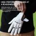 Lovmead Men's Leather Golf Gloves - Left Hand All-Weather Cabretta Comfortable Fit S-XL - Buy Online on GoSupps.com