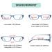 Eyekepper 5-Pack Metalless Reading Glasses for Women - Screwless Spring Hinges +2.75 Magnification - Stylish & Comfortable Ladies Readers in Mixed Colors - Buy Online on GoSupps.com
