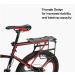 HTTMT Bicycle Rear Rack Fender Luggage Rack Seat with Adjustable Metal Side Wing - ET-BIKE-RACK004-BK - Buy Online on GoSupps.com