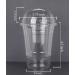 Golden Apple 16oz-30 Sets Clear Plastic Cups with Dome Lids - No Hole, 16 Ounce, Pack of 30 - Buy Online on GoSupps.com