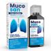 Mucosan Max-Action Cold & Flu Relief Maximum Strength Medicine - Fever Sore Throat Chest Congestion & Cough Suppressant Expectorant FSA Eligible - 6 fl oz (177 mL) 1-Pack