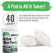 Buy Rockin Green Laundry Detergent Pods - Plant-Based Vegan & Biodegradable for Sensitive Skin | 40 Loads Unscented - Eco-Friendly Activewear Cleaning - Buy Online on GoSupps.com