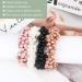 8-Piece Pearl Hair Tie Set | Stylish Elastic Scrunchies for Women | Black Purple Light Orange White | Perfect for Ponytails & Braids - Buy Online on GoSupps.com