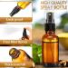 Mkitnvy 10-Pack 30ml Braun Glass Spray Bottles | Portable Atomizers for Essential Oils Perfume & Travel - Buy Online on GoSupps.com