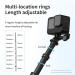 REYGEAK Ultra Long 118 Inch Carbon Fiber Selfie Stick for GoPro, Insta360, DJI Action, AKASO - Lightweight, Waterproof, Extendable Monopod - Buy Online on GoSupps.com