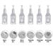 Buy Bowka 10-Piece Nano Pin Needle Cartridge for Electric Derma Pen - Adjustable Microneedling Needles (Round Thread) - International Shipping Available - Buy Online on GoSupps.com