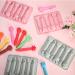 4 Pack Silicone Crayon Molds - Oven Safe, Reusable & Assorted 3D Shapes - DIY Animal, Flower, and Chocolate Pens - Pink & Gray - Buy Online on GoSupps.com