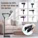 Hands-Free Hair Dryer Stand | 360 Rotating Blow Dryer Holder with Heavy Base | Adjustable 1.8m Stand | Suitable for 99% of Hair Dryers - Buy Online on GoSupps.com