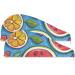 Watermelon Strawberry Orange Hair Towel 2 Pack | Super Absorbent Quick Dry Hair Turbans for Women & Girls - Buy Online on GoSupps.com