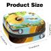Portable Honeybees Sanitary Napkin Storage Bag | Eco-Friendly Menstrual Cup Carrier for Women & Teens - Buy Online on GoSupps.com
