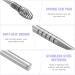 DOITOOL Spiral Ear Wax Remover - 5pcs Stainless Steel Ear Pick for 360 Cleaning (Silver) - Buy Online on GoSupps.com