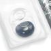 Buy Meralens Crazy Black Out Colored Contact Lenses - Top Quality Annual Lens for Carnival Halloween & Fun - 0.0 Diopters 14.00mm Diameter - Buy Online on GoSupps.com