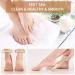 KALESUKI Foot File Callus Remover - 4-in-1 Pedicure Scrubber with Bristle Brush, Pumice Stone, Rasp, Sandpaper - Bamboo Handle for Exfoliation and Foot Care - Buy Online on GoSupps.com