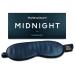Pure Silk Sleep Mask 100% 6A Mulberry Silk 22 Momme Light Blocking Travel Essentials. Eye Masks for Sleeping. Black Oeko-Tex Blindfold. Eye Covers for Men & Women Midnight Navy