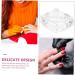 ABOOFAN Diamond Decor Candy Jar Nail Liquid Holder Acrylic Nail Supplies Dappen Dish for Acrylic Nails Nail Accessories Acrylic Nail Tools Nail Powder Heart-shaped Glass - Buy Online on GoSupps.com