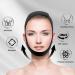 Buy Reusable V Line Lifting Mask for Face Lift & Jaw Exercise - Anti-Sagging Chin Strap - Black | M M Black - Buy Online on GoSupps.com
