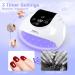 NXJ INFILILA 268W UV Nail Light Faster UV Light for Gel Nails UV Nail Lamp with 66 Beads Professional Flash Cure Gel Nail Lamp Compatible with All Gel Types for Home and Salon - Buy Online on GoSupps.com