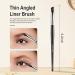 TEOYALL Eyebrow Liner Brushes - Dual-Ended Angled Bristles & Spoolie for Perfect Eye Makeup | All-in-One Set for Professional Results - Buy Online on GoSupps.com