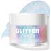 HOLOGY BODY GLITTER GEL FACE BODY and HAIR-COSMETIC-Grade Long-Lasting Glitter Shimmer Highlighter Sequins Festival Party MakeUp Vegan & Crulety Free (# 01)