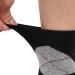 1 paire d'imprim s Argyle hydratants ramollissant cracke D Skin Gel Chaussettes de talon noir pour hommes - Buy Online on GoSupps.com