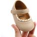 Baby Girls Mary Jane First Walking Shoes | Anti-Slip PU Leather Princess Shoes | Infant Baby Shoes 0-6 Months - Buy Online on GoSupps.com
