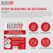 Bleed Stop First Aid Powder Packs - 15g - Rapidly Stop Bleeding - 4 Pack - Buy Online on GoSupps.com