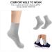 Minkissy 2-St Sock Pedicure Kit | Pumice Stone & Moisturizing Booties for Spa Pedicure | Soft Cotton Foot Care for Men - Light Gray - Buy Online on GoSupps.com