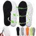 4D Cloud Technology Insole - Super Soft Ultra Comfort Memory Foam Insoles 4D Sports Shoes Insoles Cloud Insoles for Women Men (2Pairs-Black 10-11) 2pairs-black 10-11