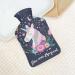 Flower Unicorn Hot Water Bottle with Plush Cover - Ideal Hand Warmer for Adults & Children | 26.5x15.3cm | International Shipping Available - Buy Online on GoSupps.com