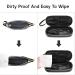 Ethereal Clear Small Makeup Bag for Purse | TSA Approved, Waterproof Toiletry Bag - Black Style 3 | Travel Cosmetic Bag for Women - Buy Online on GoSupps.com