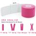 Pregnancy Belly Support Kinesiology Tape | Waterproof, Hypoallergenic Muscle Tape for Pain Relief | 2 Rolls Pink & Purple - Buy Online on GoSupps.com
